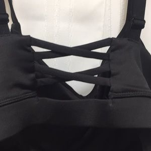 Black athletic Bra